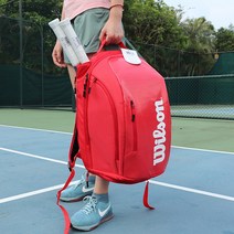 테니스가방 사인 윌슨 페더러 테니스라켓백팩, 투어레드백팩