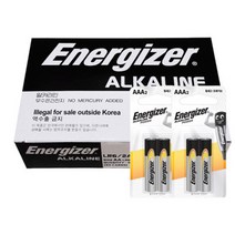 에너자이저 알카라인 파워 건전지 카드형 AAA(40알)