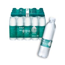 용암수 2L 530ml 천연 미네랄워터 물 안전한 알카리수 먹는샘물 오리온 생수 몸에좋은물 2021, 20병
