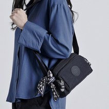 루루백 여성용 콘스 크로스 생활방수 미니 핸드폰 가방