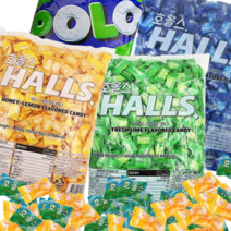 호올스 1.26kg (450개입) 3종 허니레몬 라임 멘토립터스 벌크 1개, 라임 1.25kg x 1개