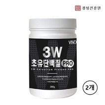 초유 저분자 단백질 분말 류신 아미노산 보충제 유청 MBP 가루 추천 엠비피 wpi wph wpc 포대 우유 가수분해 농축 분리 프로틴 파우더 담백질 쉐이크 성인 여성 남성 어린이, 2통, 민쓰네가게 1통당 280g