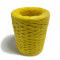 라피아끈 굵은지끈 종이끈 라피아지끈, 10 노랑