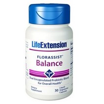 라이프익스텐션 플로라시스트 밸런스 유산균 리퀴드 베지테리안 캡슐, 30개입, 2개, 30정