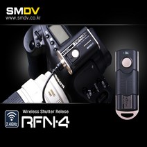 SMDV 유무선릴리즈 RFN4 캐논 RS-80N3용 RF911 5DMk3 6DMk2 1DMarkⅡ1DMarkⅢ1DMark 7DMark2 6D, 1개