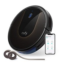 eufy by Anker BoostIQ 로보백 30C 로봇청소기 Cleaner Wi-Fi 와이파이 Super-Thin 1500Pa Suction Boundary Strips 포함, Black