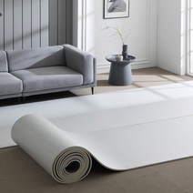 제로벨 1+1 15T PVC 층간소음 롤매트 폭140cm x 10m 거실 아이방 유아 어린이 놀이방 매트, 울스트라이프_그레이