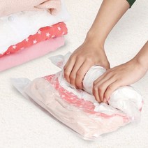 매트리스 압축 진공가정용 진공 보관 가방 공기 펌프가 없는 유용 공간 절약기 4 가지 크기 여행용 압축 롤, 05 all size