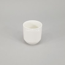 도자기백지물컵 3종택1 10개묶음 한식물컵 도자기물컵, 18671-물컵 : 70x80, 10개