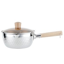 Forchef 일식 스테인리스 스틸 일반편수냄비, 실버, 20cm