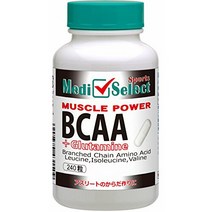 kumiJAPAN BCAA + 글루타민 분지 사슬 아미노산 (발린 류신 이소 류신) 근육의 에너지 원 메디 셀렉트 스포츠, 상세사항참조, 1개