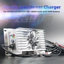 공장 직접 판매 방수 자동차 충전기 24V 36V 60V72V 골프 카트 선박 AGM 리드 산 성 배터리, 06 72V18Amp Charger_02 EU