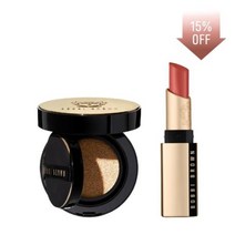 (백화점 정품) 바비브라운- 15%OFF 세럼 쿠션 + NEW 럭스 매트 립 세트, 포슬린 + 빅 시티