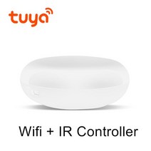 공기 상태 텔레비젼 Tuya WiFi IR RF 원격 제어 Alexa Google 가정 스마트 적외선 보편적 인 관제사, [01] Wifi IR white