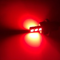 차량 co. LED T10 194 W5W Canbus 24 SMD 4014 OBC Canbus 무고장 전구 주차등 열람등 12V 돔 신호 전구, 2 조각 레드