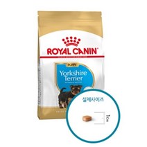 요크셔 퍼피 1.5kg 강아지 피모 주식 밥 1P 건사료, 없음
