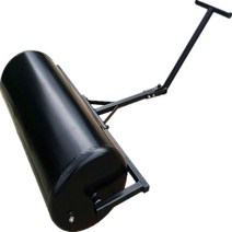 잔디 롤러 운동장 평탄화 정원 잡초 롤링 핸드 밀대, 4.드럼 직경 40CM 너비 50CM