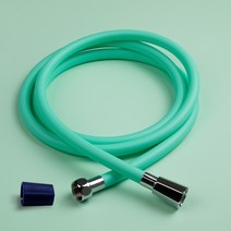 듀벨 민트샤워호스 2M+실리콘렌치, 민트 컬러샤워호스 2M+실리콘렌치