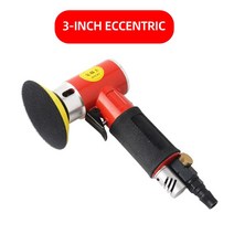 자동차 폴리 셔 공압 샌딩 머신 미니 샌더 에어 파워 도구 폴리싱 왁싱 액세서리, 3 inch