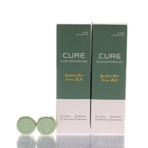 김정문알로에 큐어 알로에 수딩젤 150ml x 2p + 체험키트, 4세트