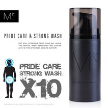 [엠도씨]프라이드 케어 앤 스트롱 워시 100ml(남성전용 청결제) (GIFT)샘플 파우치3종 랜덤