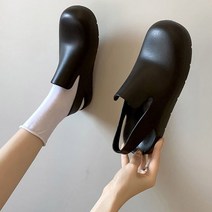 에이치플러스몰 은은한 파스텔 실내외 방수 여성 심플 일상 플랫슈즈