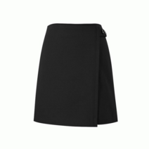 숲 SOUP 벨트 랩 스커트_K SX9SR01