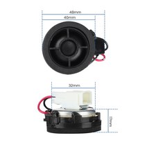 블루투스 스피커 사운드바 AIYIMA-1.5 인치 40MM 오디오 트위터 4 옴 25W 실크 필름 보이스 코일 트레블 스, 한개옵션0