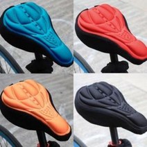 3입체 자전거 안장 커버 MTB 쿠션 로드 바이크 용품 삼천리 운동 스포츠 하이킹, 블랙