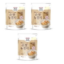 종가 순쌀누룽지 500gx3 총1.5kg 넉넉 간편대용 밀키트