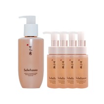 설화수 순행 클렌징 폼 200ml + 50ml x 4개