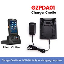 바코드 스캐너 인식 리더 GZPDA05 PDA 바코드 스캐너 전용 충전 크래들 핸드헬드 안드로이드 9.0 2G 16G, 01 GZPDA01Cradle_03 UK
