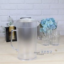 인테리어쫘닡 워터피쳐(물피쳐) 2L 물병 피쳐 쥬스병 음료수병 TE+8545, 옵션선택욭 본상품선택