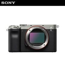소니 공식대리점 풀프레임 미러리스 카메라 알파 A7C BODY + SEL24105G 줌렌즈 패키지, 실버