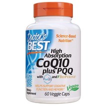 닥터스베스트 코큐텐 100mg PQQ 20mg 60 베지캡슐