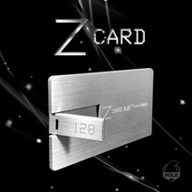 폴라(POLA) CA760 USB 4G Z-CARD 카드형 USB메모리, 실버 4GB