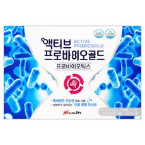 유산균 액티브 프로바이오골드 프로바이오틱스 300mg x 100캡슐 x 2ea