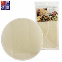 국산 실용적인 천연 삼베 찜기(원형 대35) 찜패드 깔개 찜시트, 단일속성