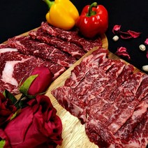 1등급 보리 한우 구이 300g 6종 보리 소 꽃등심 소 치마살 소 갈비살 소 살치살 소 부채살 소 채끝살 오늘저녁메뉴 꽃갈비 살, 꽃갈비살 300g