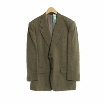 갤럭시 브라운 하운드체크 울 블레이저 남자 7321