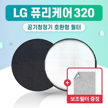 유주컴퍼니 LG 공기청정기 필터 퓨리케어 320 호환 AS120VWLC, 고급형