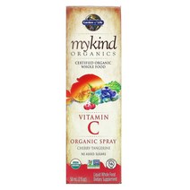 Garden of Life MyKind Organics 비타민C 오가닉 스프레이 체리-탠저린 58ml(2fl oz)