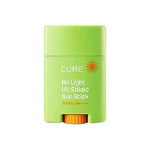 김정문알로에 큐어 에어라이트 유브이 쉴드 선스틱 SPF50+ PA++++, 20g, 1개