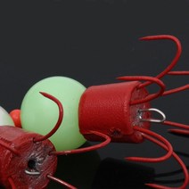 6침 그린 애자 세트 낚시용품 서해 두족류 피문어 쭈꾸미 에자 선상채비