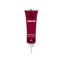 가죽 수선 수리 복원 20ml 젤 컬러 클리너 가정용 청소 자동차 시트 보완 보수 크림 페이스트, 09 다크 레드