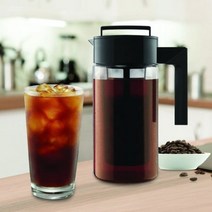 더치커피메이커 900ml 콜드 브루 아이스 커피 메이커 밀폐 씰 실리콘 핸들 주전자 미끄럼 방지 New Hot, Random