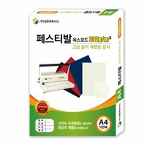삼은 종이 제본용표지 A4 페스티발 미색, 단품