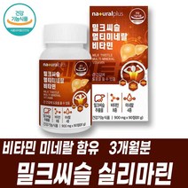 비타민미네랄 12종 밀크씨슬 실리마린 몸이피곤할때