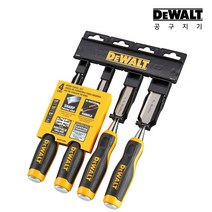 공구지기 디월트 4PC 목공용 끌 (6mm 12mm 18mm 25mm) DWHT16063