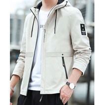 남자 등산복 상의 점퍼 바람막이 남학생 자켓 낚시 블랙 95